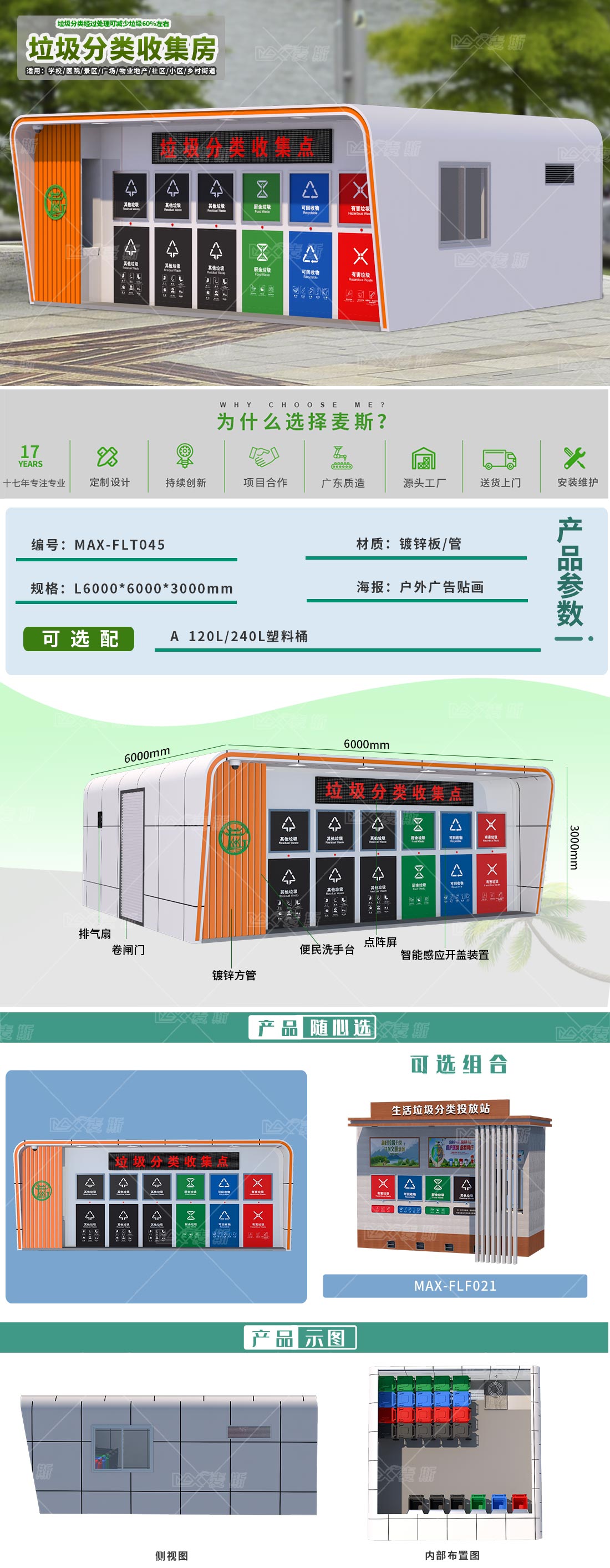 垃圾分类收集屋